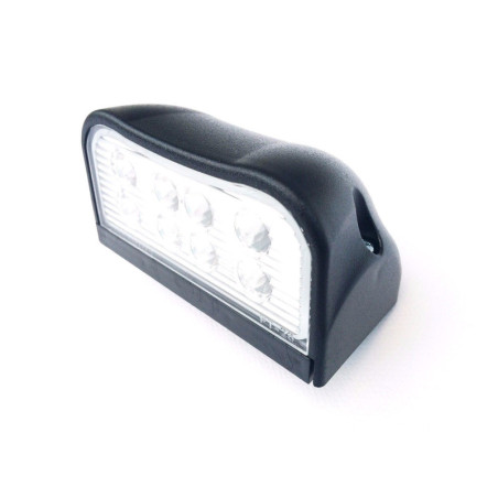 LED Kennzeichenleuchte Nummerschildleuchte 100x56x55 f. Anhänger LKW mit Dreieck