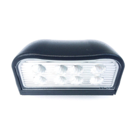 LED Kennzeichenleuchte Nummerschildleuchte 100x56x55 f. Anhänger LKW mit Dreieck
