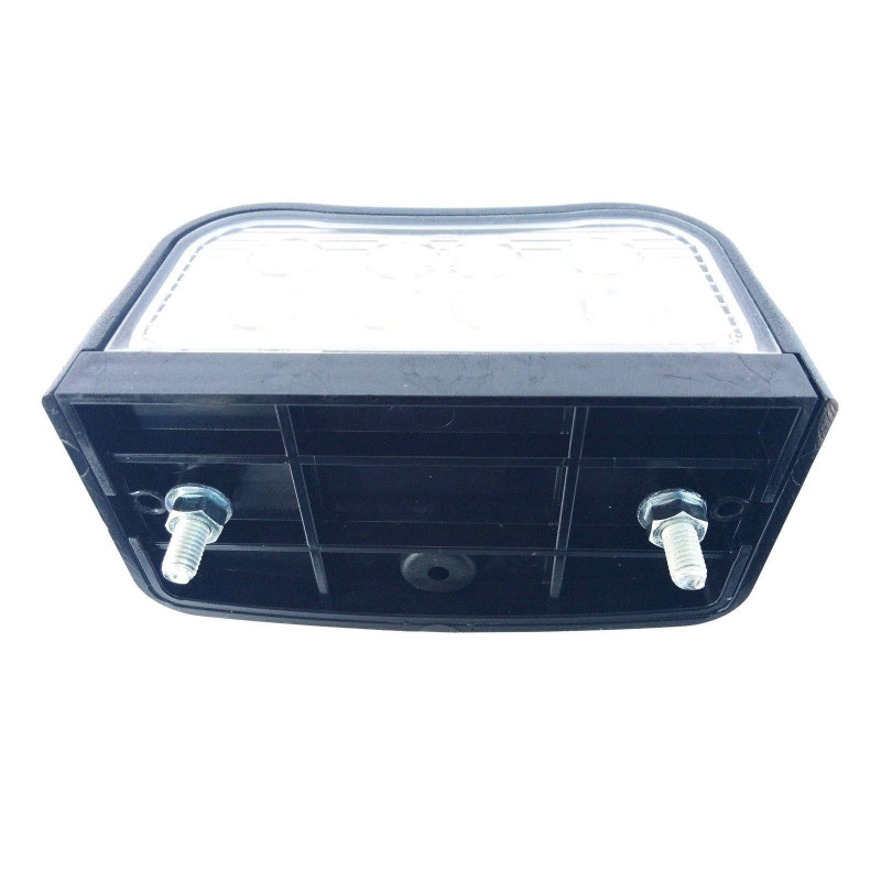 LED Kennzeichenleuchte Nummerschildleuchte 100x56x55 f. Anhänger LKW mit Dreieck
