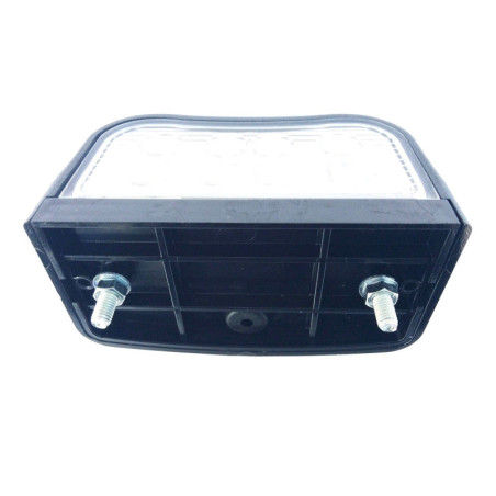 LED Kennzeichenleuchte Nummerschildleuchte 100x56x55 f. Anhänger LKW mit Dreieck
