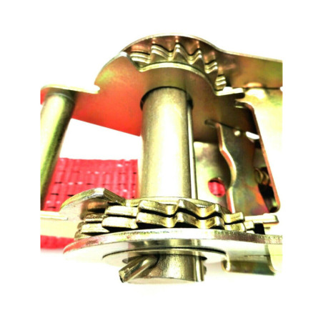 Spanngurt Zurrgurt 10m 5t 2500 daN 5000 daN GS / TÜV und 2x Kantenschutz im Set