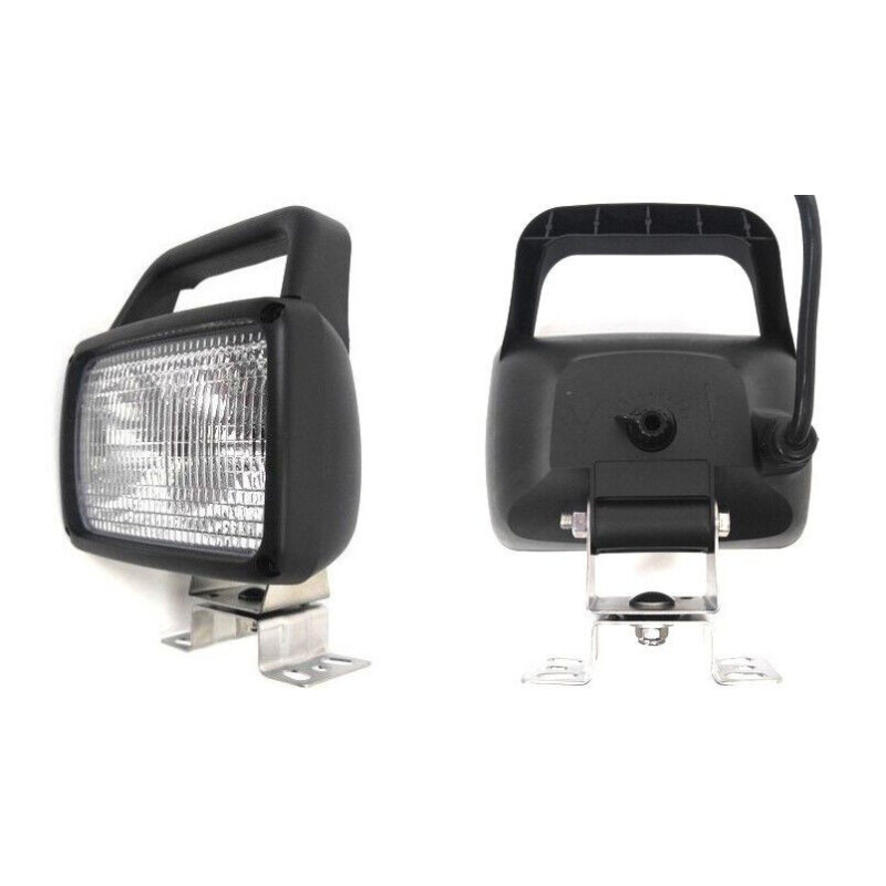 2x Arbeitsscheiwerfer Arbeitslampe Halogen LKW Traktor Truck mit 24V Glühbirnen