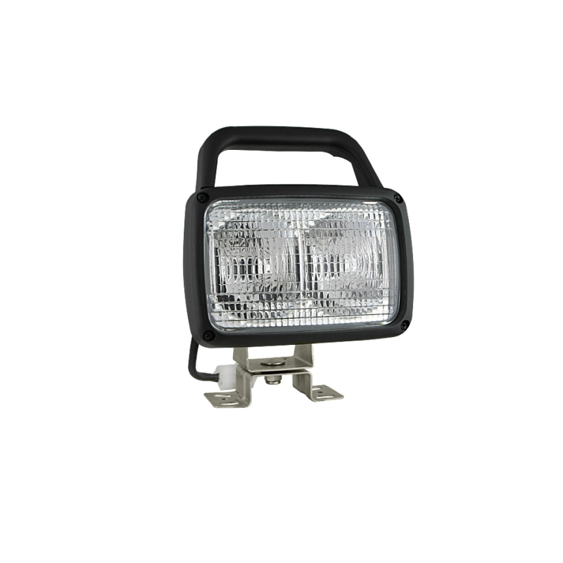 2x Arbeitsscheiwerfer Arbeitslampe Halogen LKW Traktor Truck mit 24V Glühbirnen