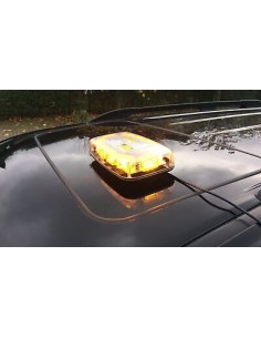 Rundumkennleuchte Balken Warnleuchte 30LED*3W 280x165x57mm +2x Magnetunterlage 2