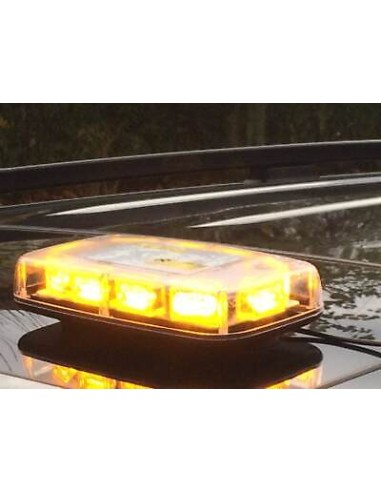Rundumkennleuchte Balken Warnleuchte 30LED*3W 280x165x57mm +2x Magnetunterlage