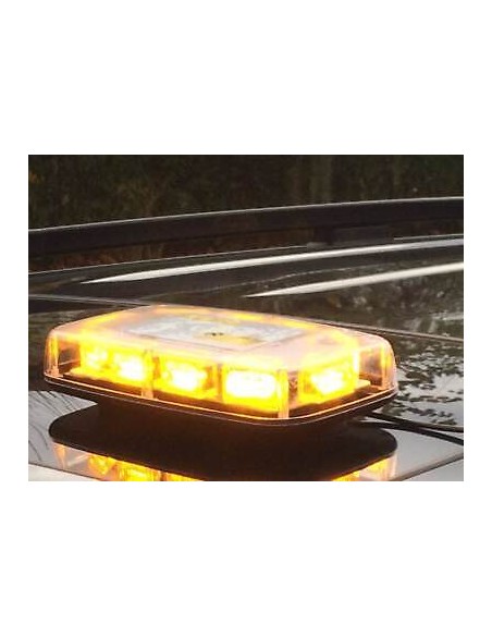 Rundumkennleuchte Balken Warnleuchte 30LED*3W 280x165x57mm +2x Magnetunterlage
