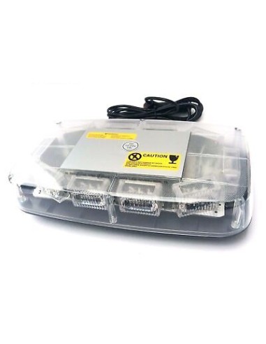 Rundumkennleuchte Balken Warnleuchte 30LED*3W 280x165x57mm +2x Magnetunterlage