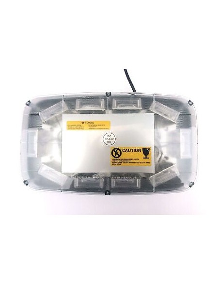 Rundumkennleuchte Balken Warnleuchte 30LED*3W 280x165x57mm +2x Magnetunterlage