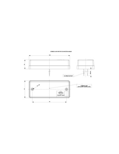 Weiß LED Innenraumleuchte Kabinen und Laderaum 12V 24V für LKW PKW Bus Camper