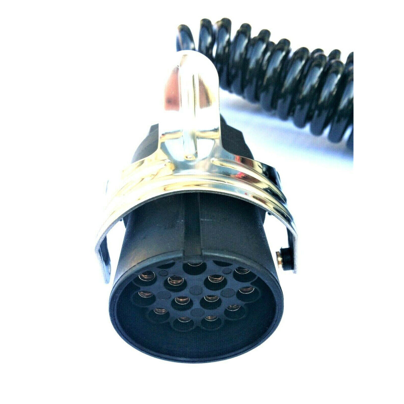 Elektrowendel Kabeladapter Spiralkabel 15P/24V und 2x 7P/24V Adapter Steckern