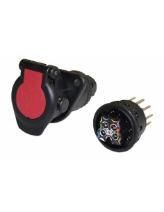 ADR 15P/24V Steckdose LKW Anhänger Schraube Original Erich Jaeger  ISO 12098