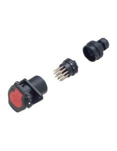 ADR 15P/24V Steckdose LKW Anhänger Schraube Original Erich Jaeger  ISO 12098 2