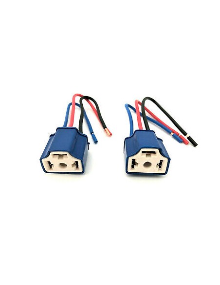 2x H4 Keramik Lampensockel Lampen Stecker Lampenstecker Fassung Sockel Anschluß