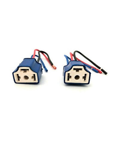 2x H4 Keramik Lampensockel Lampen Stecker Lampenstecker Fassung Sockel Anschluß