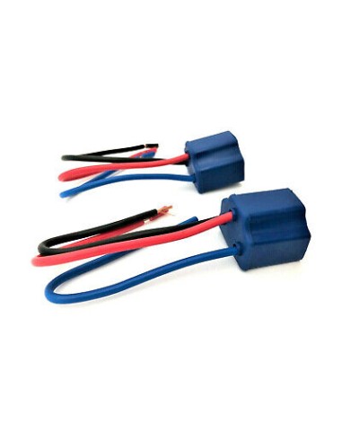 2x H4 Keramik Lampensockel Lampen Stecker Lampenstecker Fassung Sockel Anschluß