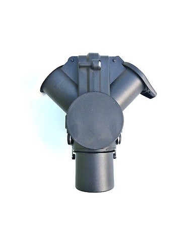 LKW Adapter Kurzadapter  24V 15-polig und 2x 7-polige Steckdose Stecker