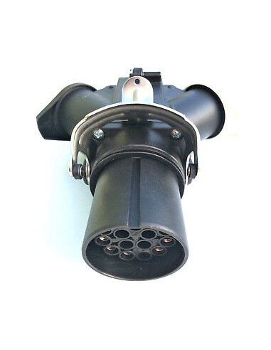 LKW Adapter Kurzadapter  24V 15-polig und 2x 7-polige Steckdose Stecker