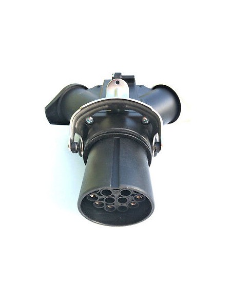 LKW Adapter Kurzadapter  24V 15-polig und 2x 7-polige Steckdose Stecker
