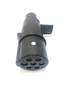Stecker 7 polig / 24V Kunststoff Autoanhänger Dose (TYP N) Anhängerstecker LKW