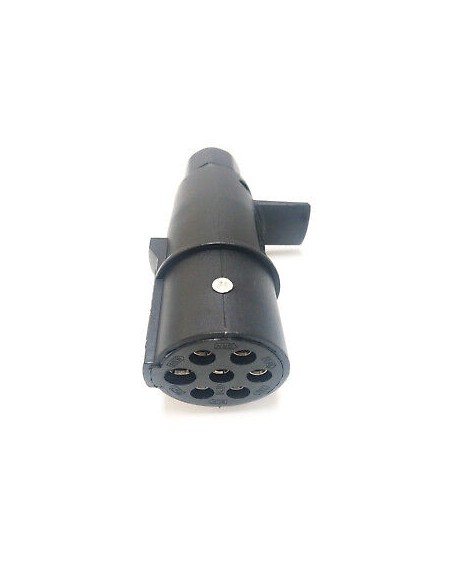Stecker 7 polig / 24V Kunststoff Autoanhänger Dose (TYP N) Anhängerstecker LKW