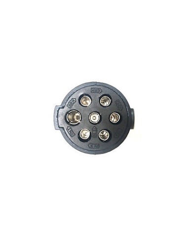 Stecker 7 polig / 24V Kunststoff Autoanhänger Dose (TYP N) Anhängerstecker LKW