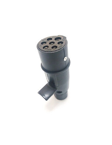 Stecker 7 polig / 24V Kunststoff Autoanhänger Dose (TYP N) Anhängerstecker LKW