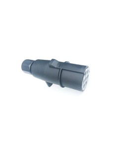 Stecker 7 polig / 24V Kunststoff Autoanhänger Dose (TYP S) Anhängerstecker LKW