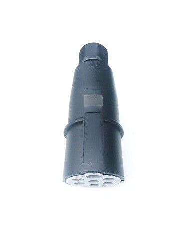 Stecker 7 polig / 24V Kunststoff Autoanhänger Dose (TYP S) Anhängerstecker LKW