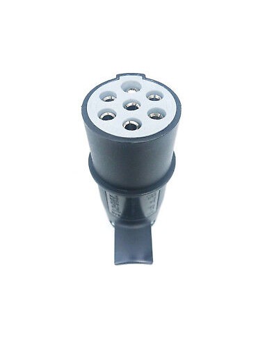 Stecker 7 polig / 24V Kunststoff Autoanhänger Dose (TYP S) Anhängerstecker LKW