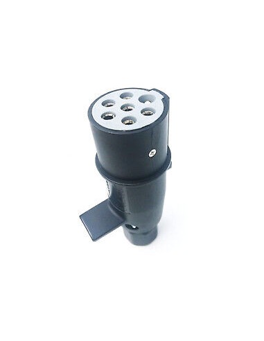 Stecker 7 polig / 24V Kunststoff Autoanhänger Dose (TYP S) Anhängerstecker LKW