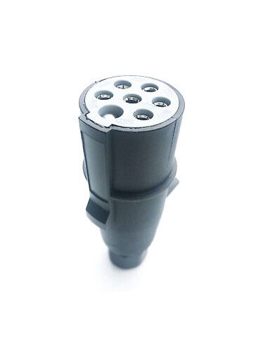Stecker 7 polig / 24V Kunststoff Autoanhänger Dose (TYP S) Anhängerstecker LKW