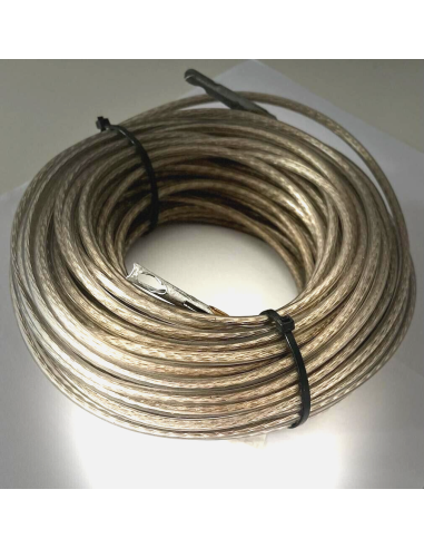 Planenseil Ø 6mm Zollseil für Anhänger mit Stahlseilwinde Anhänger 34m Tir