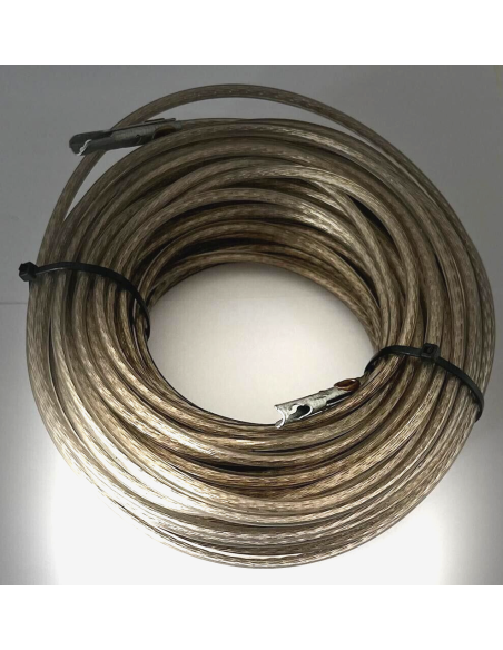 Planenseil Ø 6mm Zollseil für Anhänger mit Stahlseilwinde Anhänger 34m Tir