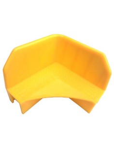 20x Stapelecke Sicherungsecke Transporthilfe  Stapelhilfe Kunststoff gelb SET 2