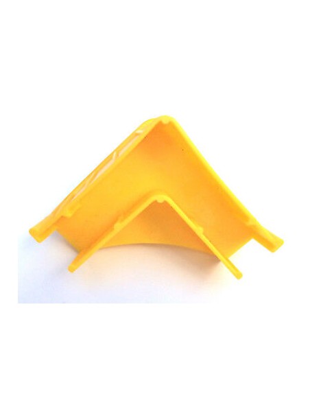 20x Stapelecke Sicherungsecke Transporthilfe  Stapelhilfe Kunststoff gelb SET
