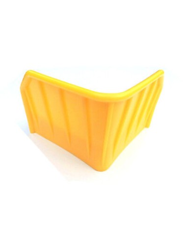 20x Stapelecke Sicherungsecke Transporthilfe  Stapelhilfe Kunststoff gelb SET