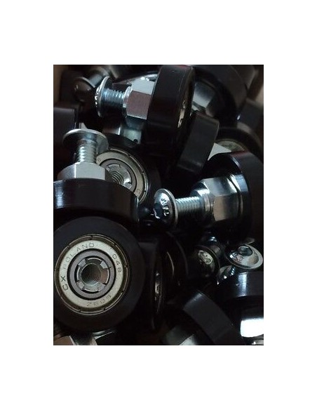 10x Roller Dach Laufrolle Planenrolle Verdeck Auflieger Plane Laufschiene