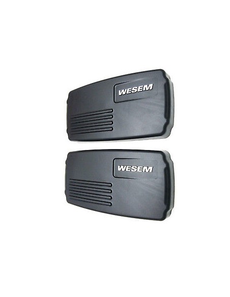 2x Schutzkappe für Scheinwerfer eckig 138x78 mm Schutzdeckel Schutz Schwarz  SET