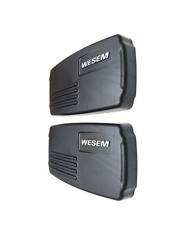 2x Schutzkappe für Scheinwerfer eckig 138x78 mm Schutzdeckel Schutz Schwarz  SET