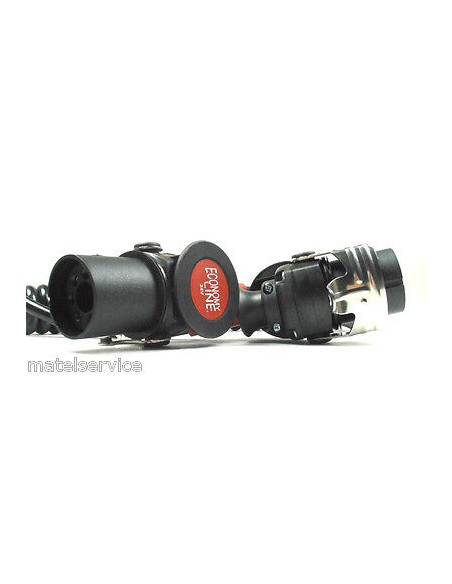 EBS/ADR Elektrowendel 7P/24V ECONOMY LINE 2 Steckern Spiralkabel Anhänger