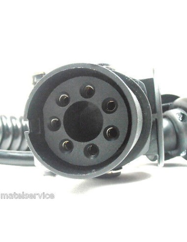 EBS/ADR Elektrowendel 7P/24V ECONOMY LINE 2 Steckern Spiralkabel Anhänger
