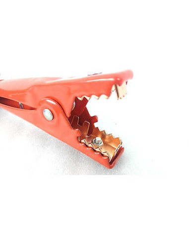2x Polzange isoliert Polklemme  Batterieklemme Ladezange Schwarz/Rot 1600A SET