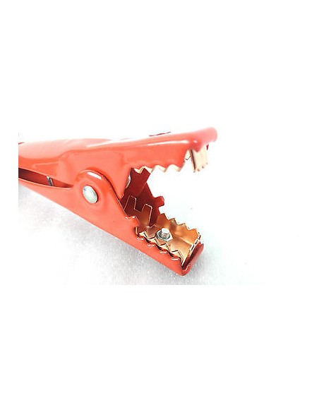 2x Polzange isoliert Polklemme  Batterieklemme Ladezange Schwarz/Rot 1600A SET