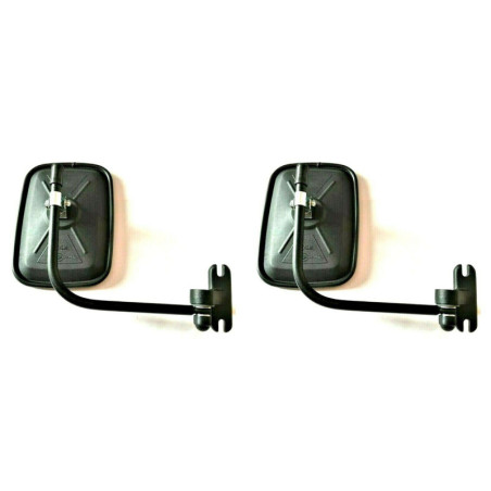 Rückspiegel Außenspiegel  BaggerTraktor Q10 175x125 Spiegelarm Spiegelhalter SET