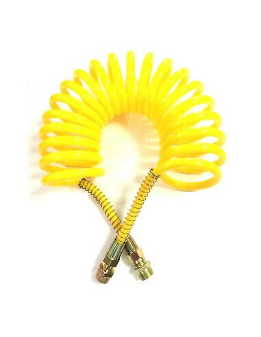Luftwendel gelb Airflex Spiralschlauch Luftschlauch Wendelflex Druckluftbremse