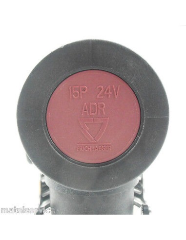 ADR/ABS/EBS 24V 15 Polig Stecker 241010 für LKW's  Erich Jaeger  ISO 12098 ADR