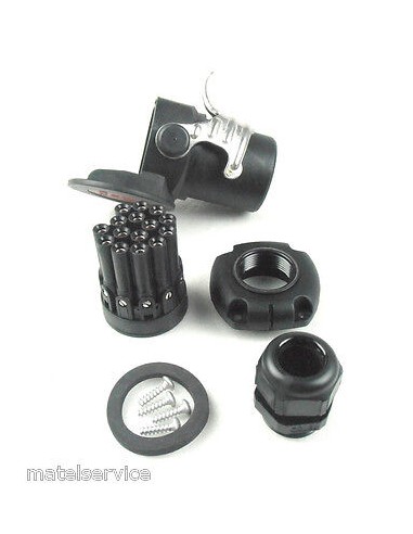 ADR/ABS/EBS 24V 15 Polig Stecker 241010 für LKW's  Erich Jaeger  ISO 12098 ADR