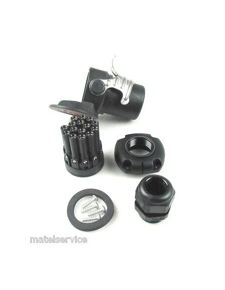 ADR/ABS/EBS 24V 15 Polig Stecker 241010 für LKW's  Erich Jaeger  ISO 12098 ADR