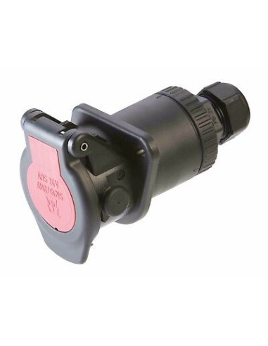 ADR/ABS/EBS 7P/24V Steckdose LKW Schraube Original Erich Jaeger ISO 7638-1