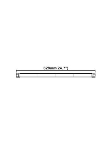 LED Warnstrahl Warnleuchte 628x35 R65 R10